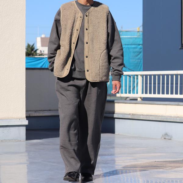 オーディエンス Audience トスカーナボア スナップベスト Lanificio Becagli ベッカリー 日本製 AUD7272 | Audience | 02