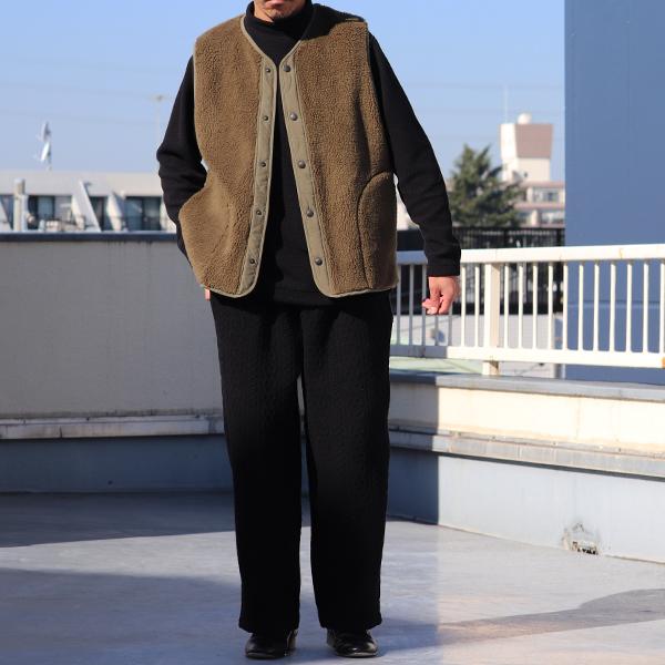 オーディエンス Audience トスカーナボア スナップベスト Lanificio Becagli ベッカリー 日本製 AUD7272 | Audience | 06