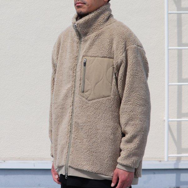 オーディエンス Audience トスカーナボア スタンドブルゾン Lanificio Becagli ベッカリー 日本製 AUD7274 | Audience | 15