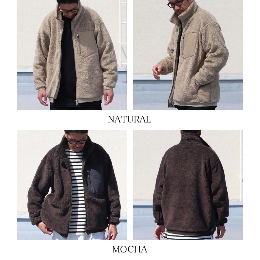 オーディエンス Audience トスカーナボア スタンドブルゾン Lanificio Becagli ベッカリー 日本製 AUD7274 | Audience | 18