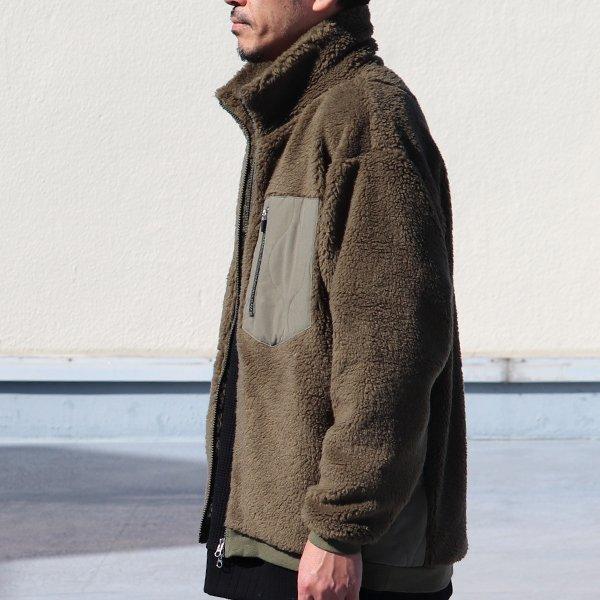 オーディエンス Audience トスカーナボア スタンドブルゾン Lanificio Becagli ベッカリー 日本製 AUD7274 | Audience | 03