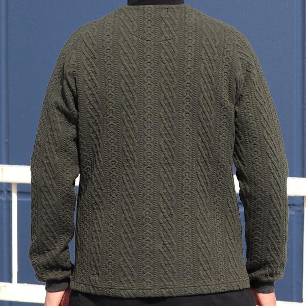 オーディエンス Audience コットンキルト ノーカラー スナップジャケット 尾州 日本製 AUD7330 | Audience | 09