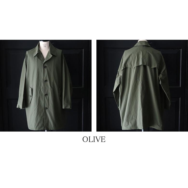 オーディエンス Audience M-51 モッズ ステンカラーコート 綿ナイロン高密度ポプリン AUD7356 | Audience | 16