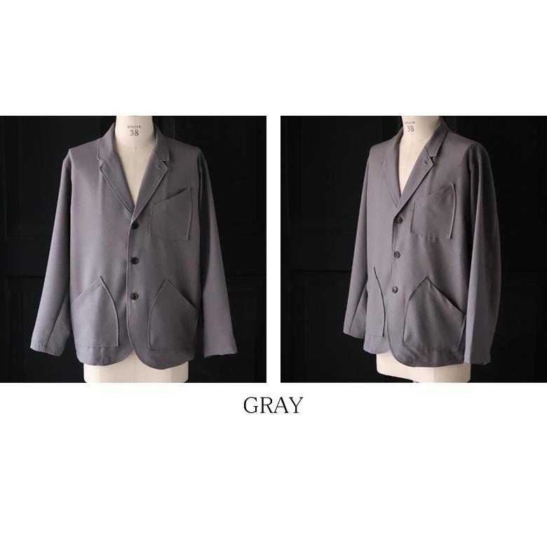 オーディエンス Audience 3ボタン ロガージャケット ラナテック TECH ウールライクツイル LANATEC〓 AUD7399 | Audience | 15