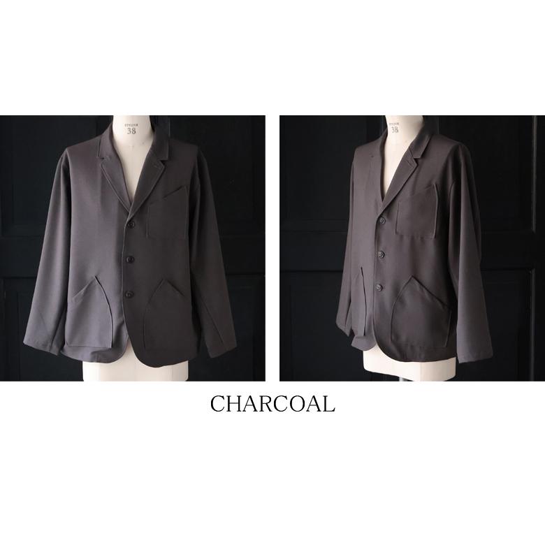 オーディエンス Audience 3ボタン ロガージャケット ラナテック TECH ウールライクツイル LANATEC〓 AUD7399 | Audience | 18