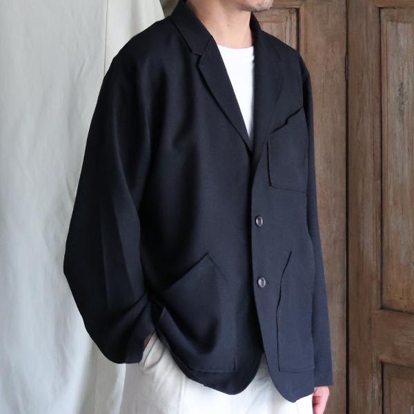 オーディエンス Audience 3ボタン ロガージャケット ラナテック TECH ウールライクツイル LANATEC〓 AUD7399 | Audience | 07