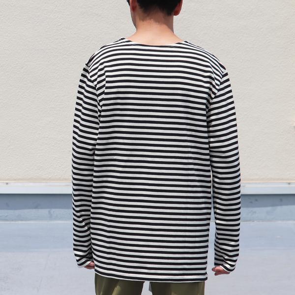 デッドストック DEAD STOCK ロシア軍 ボーダーシャツ 長袖TEE INS1158