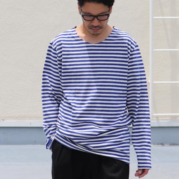 デッドストック DEAD STOCK ロシア軍 ボーダーシャツ 長袖TEE INS1158