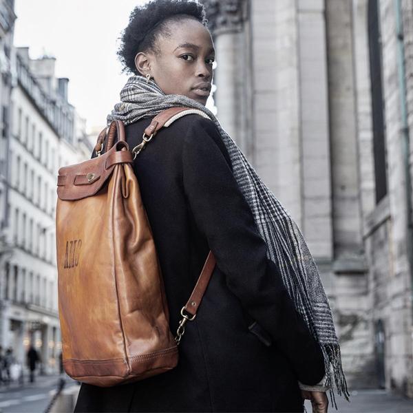 VASCO ヴァスコ LEATHER VOYOGE 2WAY RUCKSACK VS-206L 本革 日本製 INS5227の画像