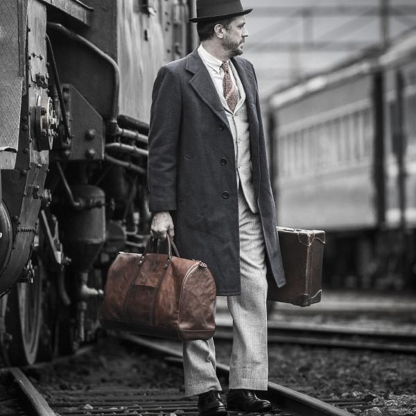 VASCO ヴァスコ LEATHER TRAVEL BOSTON BAG VS-261L 本革 日本製 INS5229の画像
