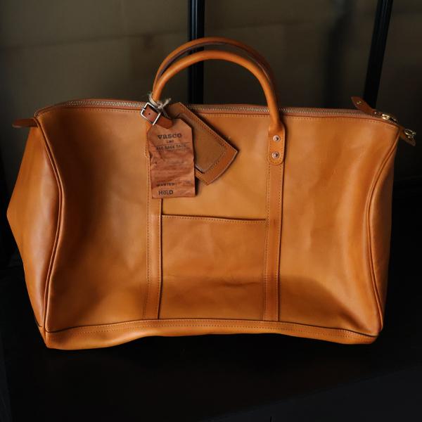 VASCO ヴァスコ LEATHER TRAVEL BOSTON BAG VS-261L 本革 日本製 INS5229の画像