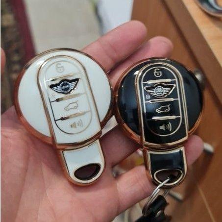 MINI ミニ BMW キーカバー キーケース キーホルダーミニ ブラック 黒 金 TPU キーケース f56 f60 | MINI | 10
