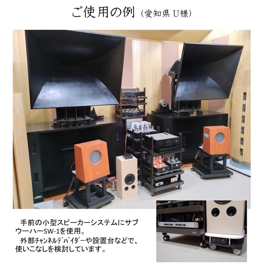 サブウーハー SW-1（1本） □ピュアオーディオの最低域補強に