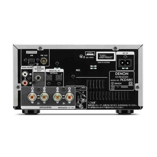 DENON CD レシバ― シルバー RCD-M41 RCD-M41 - CDレシーバー | Denon - 日本