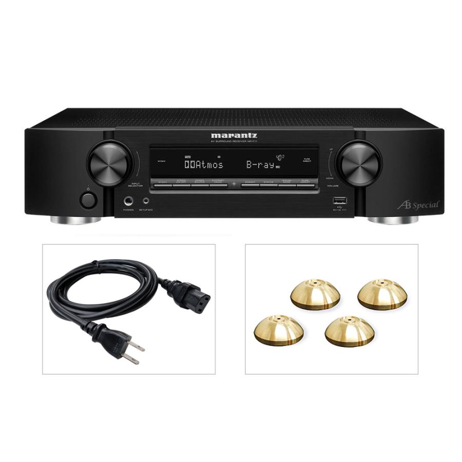 状態良好 Marantz NR1711 AVサラウンドレシーバー ブラック AIRBOW - NR1711 Special/ブラック/コンプリートパッケージ（AV