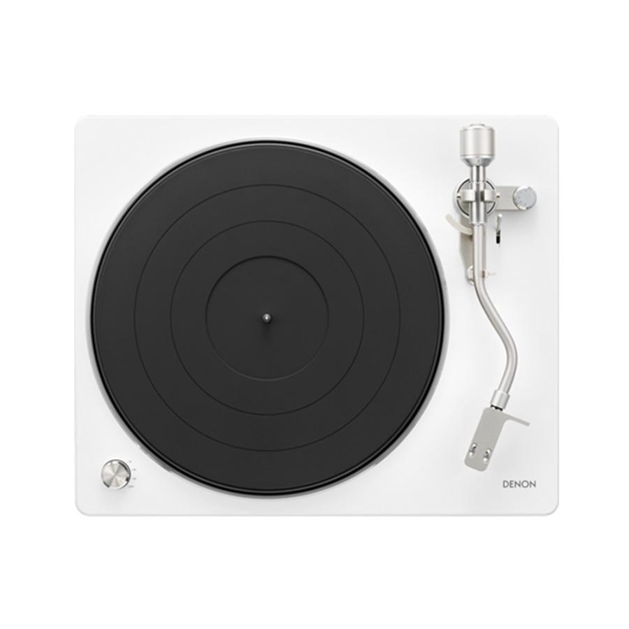 デノン Denon DP-400 レコードプレーヤー ホワイト DP-400WTEM(中古品) DENON（デノン） DENON - DP-400/ホワイト（DP400WTEM）ベルトドライブ