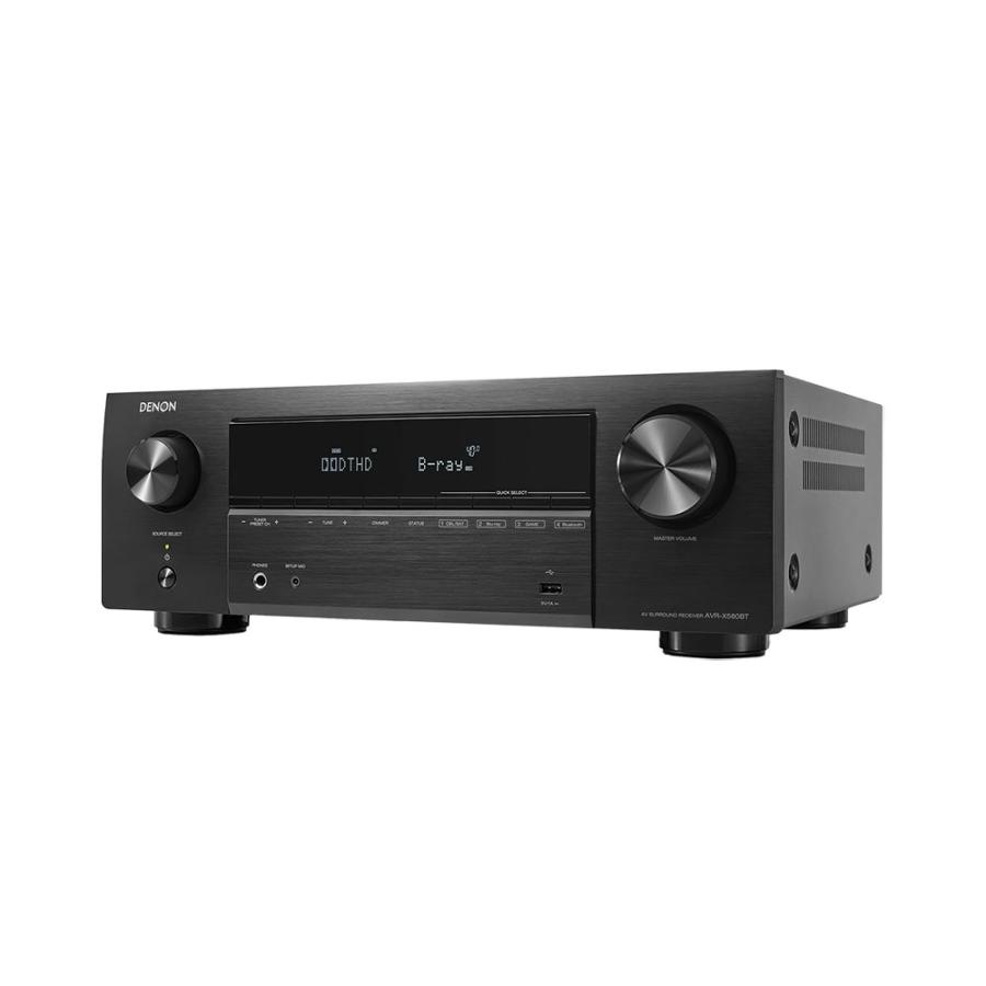 DENON - AVR-X580BT/ブラック(5.2ch AVサラウンドレシーバー DENON - AVR-X580BT/ブラック(5.2ch AVサラウンドレシーバー