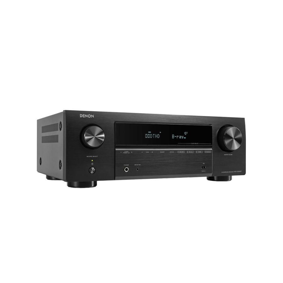 DENON（デノン） DENON - AVR-X580BT/ブラック（5.2ch AVサラウンド