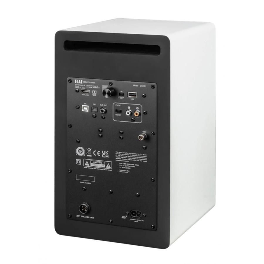 ELAC（エラック） ELAC - ConneX DCB61/ホワイト（ペア）DAC内蔵