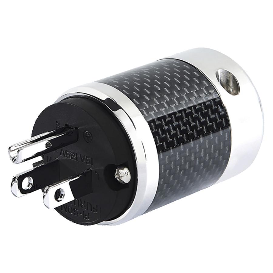 FURUTECH - FI-50M（R）（15A用3P電源プラグ・ロジウムメッキ）【10/9