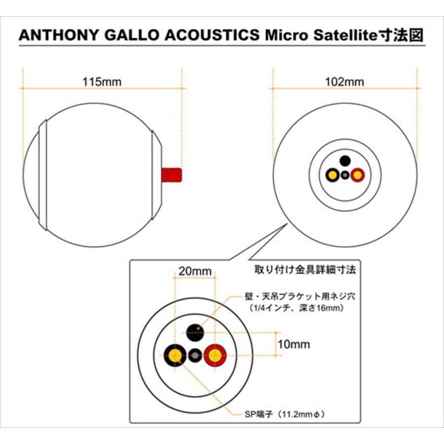 Anthony Gallo Gallo Acoustics - GM2/ホワイト（ペア）＜Micro