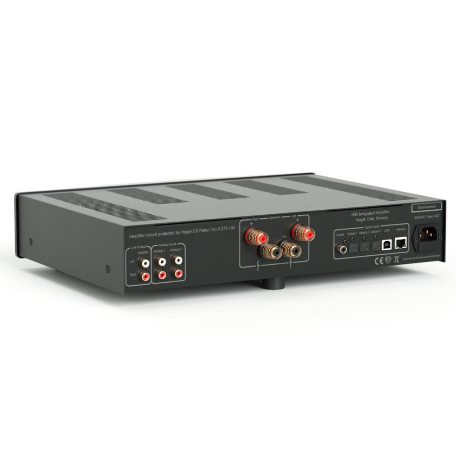 HEGEL - H95/ブラック（ネットワーク・USB/DAC内蔵インテグレー