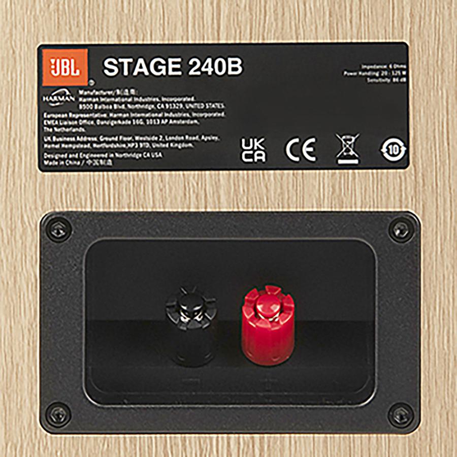 JBL - STAGE 240B WHT/ホワイト（JBL240BWHT）（ペア）ブックシェルフ