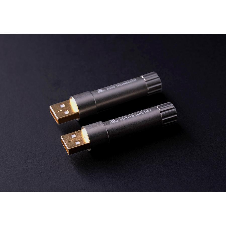KOJO（光城精工） - Crystal EpUA×2（2本入/USB-Aプラグ型仮想アース 