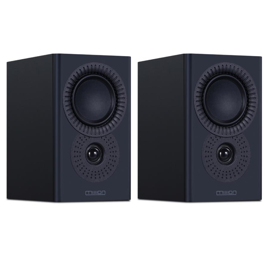 LXシリーズ Mission - LX-1 MK.II/ブラック（ペア）ブックシェルフ