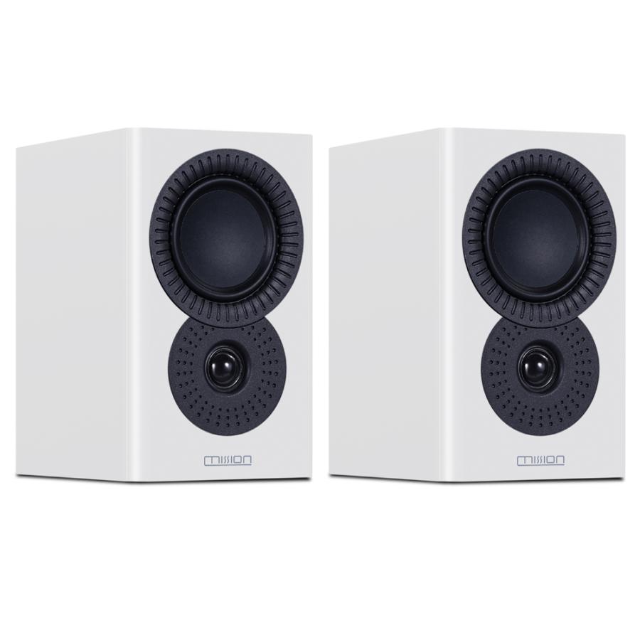 【美品】Mission LX-1 ホワイト ペアスピーカー LXシリーズ Mission - LX-1 MK.II/ホワイト（ペア）ブック