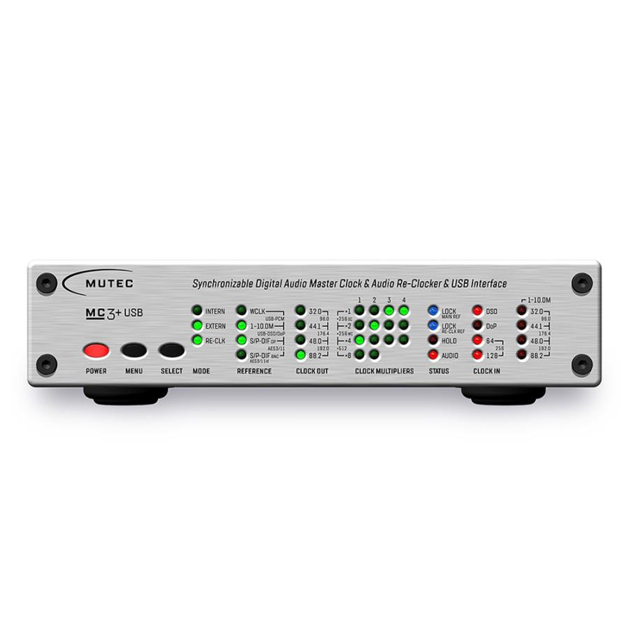 MUTEC - MC-3+USB/Silver（USB デジタルオーディオ・マスタークロック