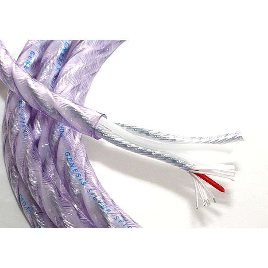 QED genesis silver spiral　スピーカーケーブル QED - Signature Genesis Silver Spiral/Bi-Wire（10cm単位切り売り