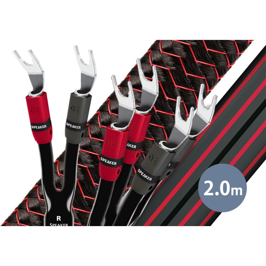 オーディオクエスト Rocket33 スピーカーケーブル 2m ペア AV