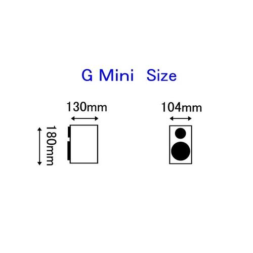REVOX - Mini G50/ブラック（ペア）ブックシェルフスピーカー【在庫