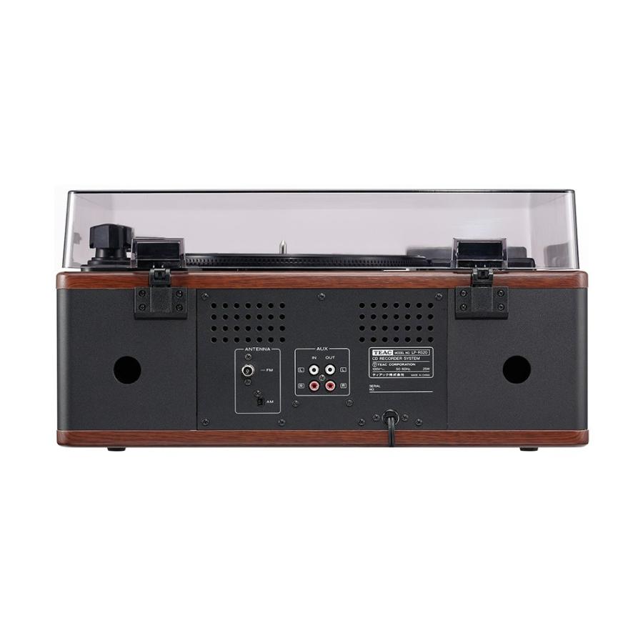 TEAC - LP-R520-WA/ウォールナット（ターンテーブル・カセット付CD 