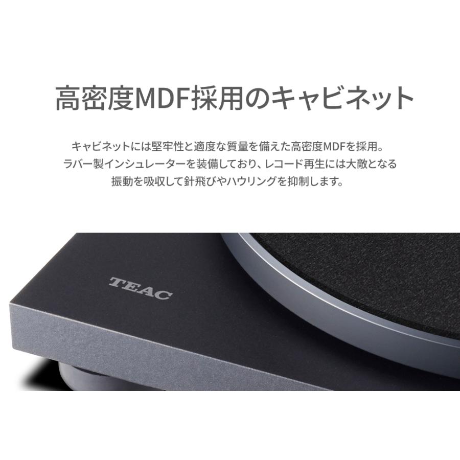 TEAC - TN-280BT/ブラック(TN-280BT-A3)(Bluetooth TEAC - TN-280BT/ブラック(TN-280BT-A3)(Bluetooth