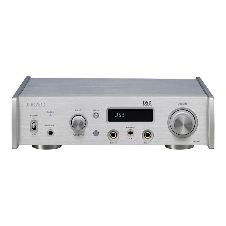 TEAC - UD-505-X（シルバー）（USB DAC・ヘッドホンアンプ）
