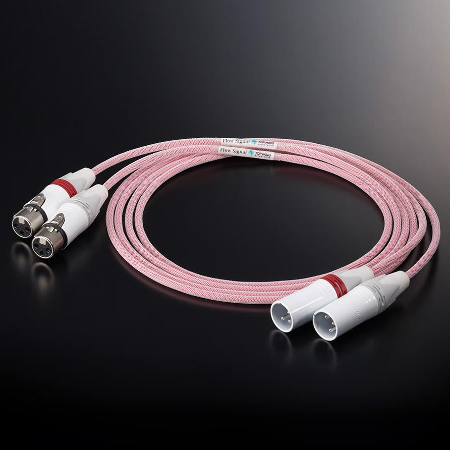 TOP WING - Flow Signal XLR/0.5m(XLRケーブル/ペア)【受注 TOP WING - Flow Signal XLR/0.5m(XLRケーブル/ペア)【受注