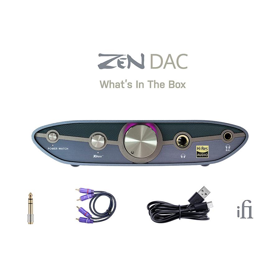 iFi audio - ZEN DAC 3（USB-DAC兼ヘッドホンアンプ） DSD512/PCM768