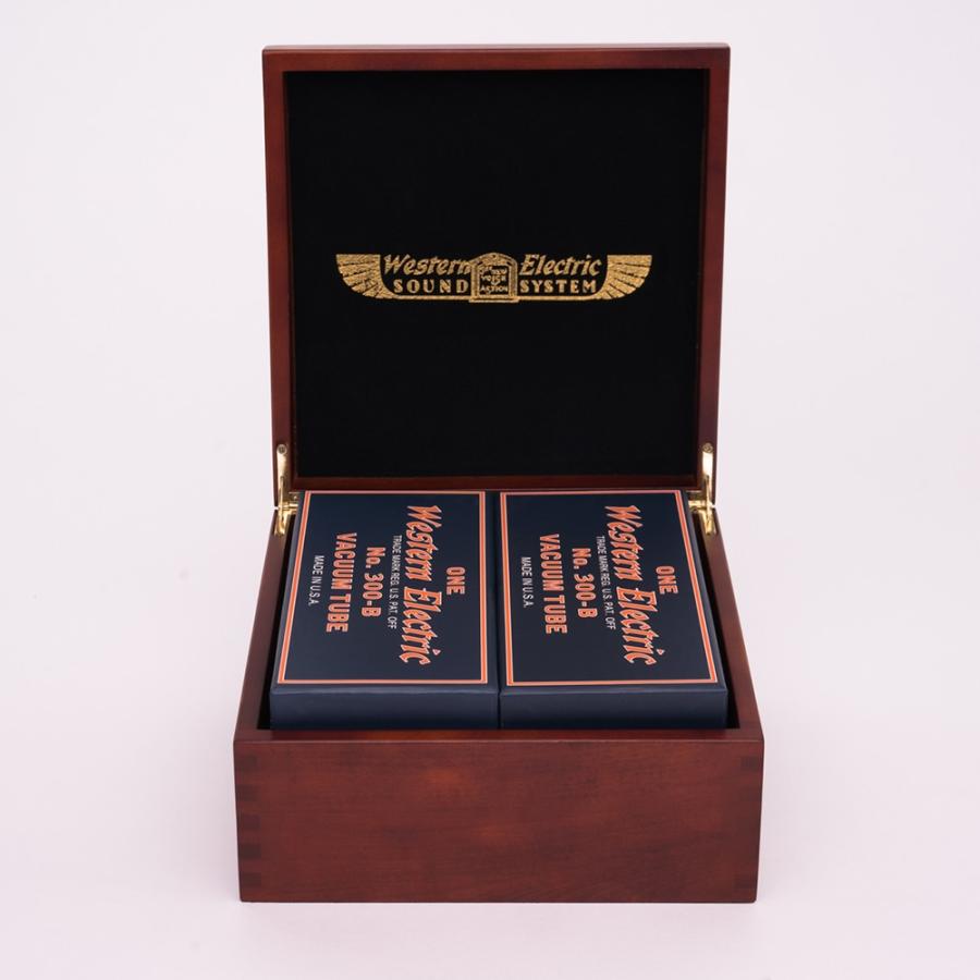 Western Electric - WE300B-MP-BOX（2本・マッチドペア真空管・木箱入り）正規輸入品【在庫有り即納】の画像