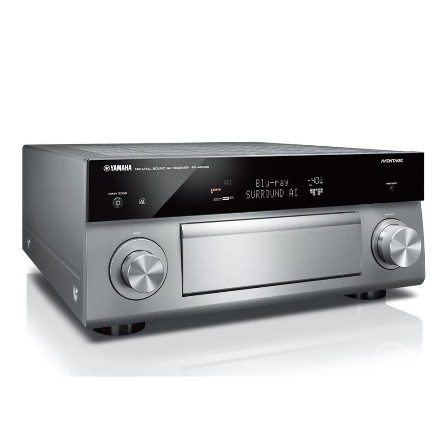YAMAHA（ヤマハ） YAMAHA - RX-A2080-H/チタン（9.2ch・AVレシーバー