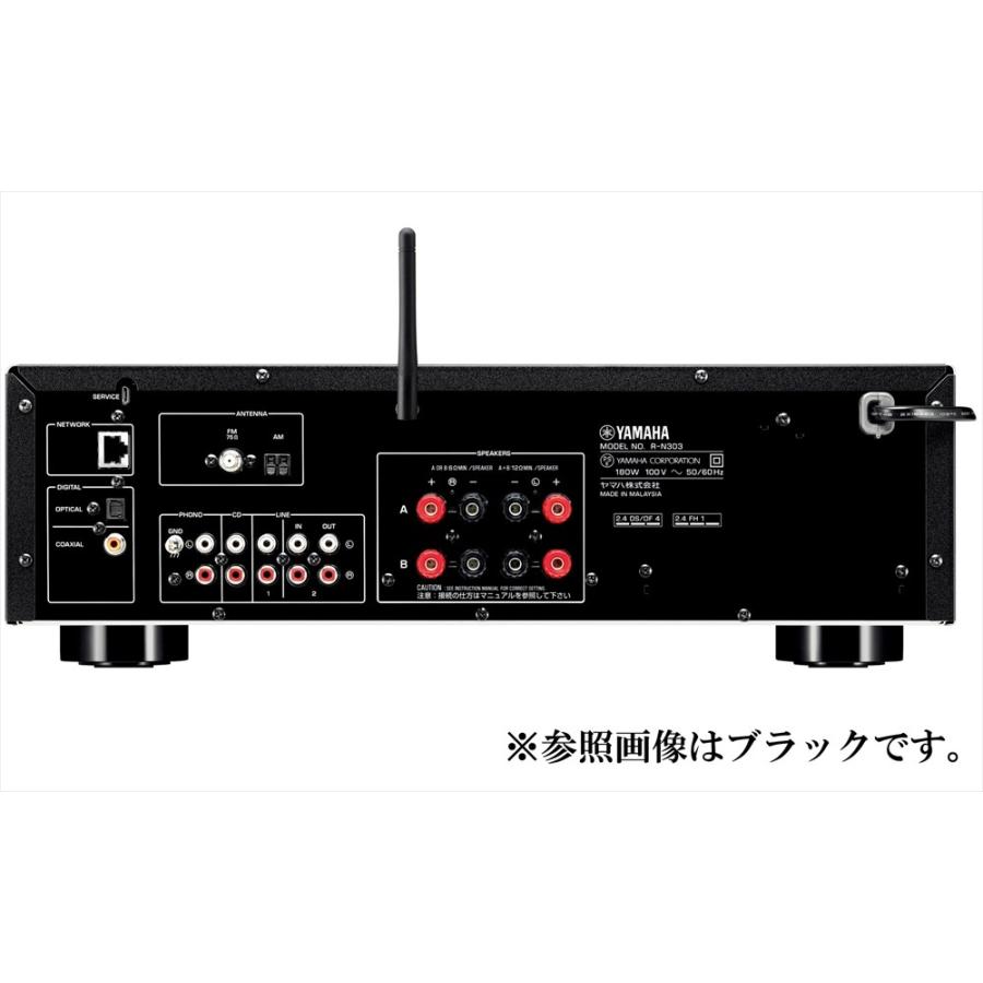 YAMAHA（ヤマハ） YAMAHA - R-N303/ブラック（ネットワークレシーバー