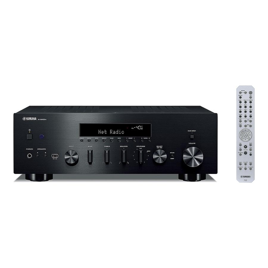 YAMAHA - R-N600A-B/ブラック（ネットワークレシーバー）【在庫有り即納】の画像