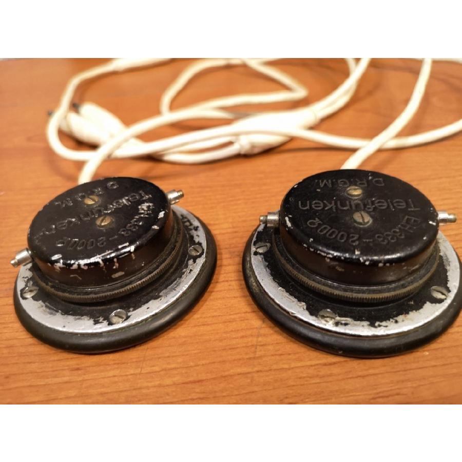 ◇Telefunken EH333 軍用無線機 ヘッドホン ミリタリー 米軍 ◇Telefunken EH333 軍用無線機 ヘッドホン ミリタリー 米軍
