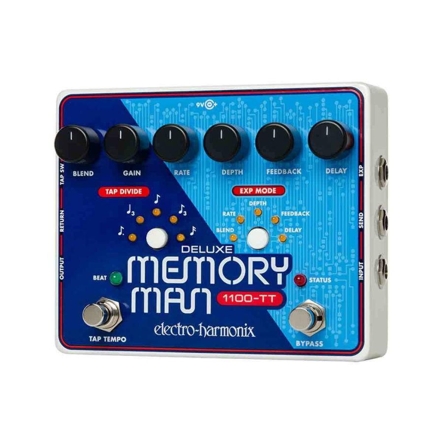 Electro Harmonix エフェクター エレハモ Deluxe Memory Man 1100-TT