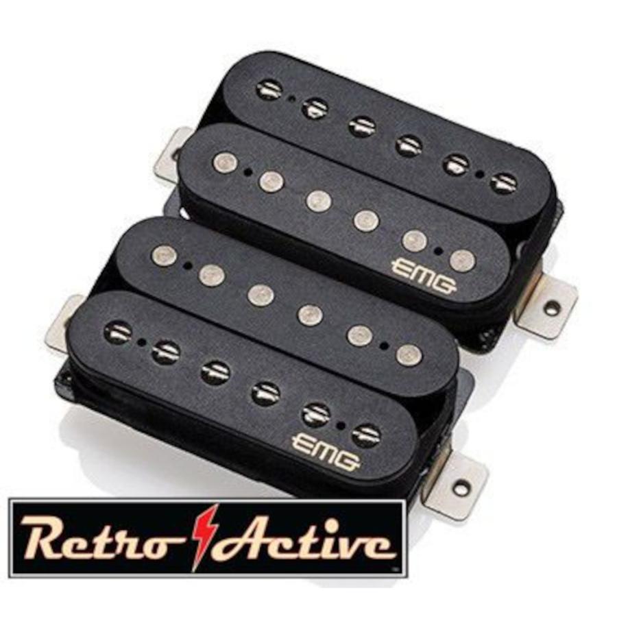 EMG ピックアップ Fat 55 Black アクティブ｜直輸入品 : Audio Mania