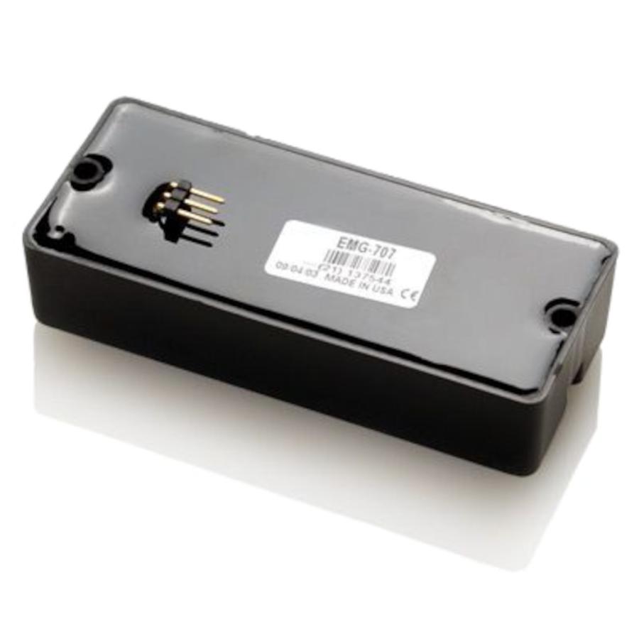 EMG ピックアップ 707 Black アクティブ ｜直輸入品 : Audio