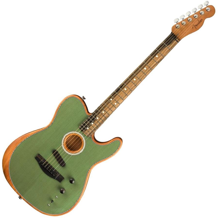 Fender AMERICAN ACOUSTASONIC TELECASTER Surf Green フェンダー アコースタソニック サーフグリーン テレタイプ 0972013257│直輸入品