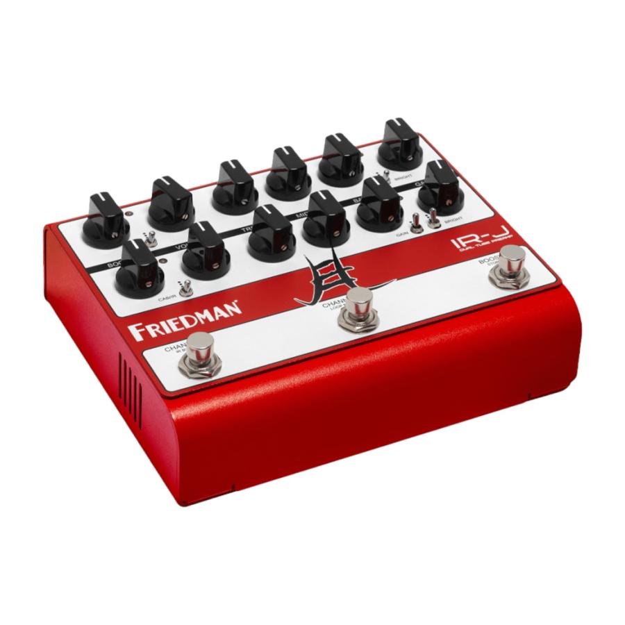 FRIEDMAN エフェクター IR-J フロア型ギターチューブ・プリアンプ
