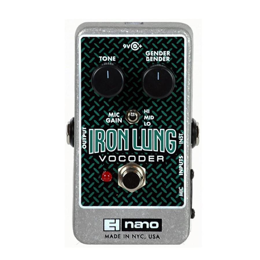 Electro Harmonix エレハモ エフェクター Iron Lung ボコーダー｜直